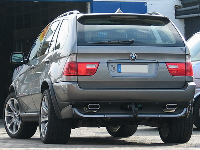Eisenmann Einddemper BMW X5 (E53) 3.0 / 4.4 2x 160x80mm